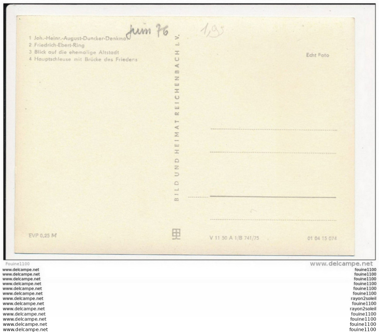 Carte Format 15 X 10,5 Cm  Rathenow   ( Recto Verso ) - Rathenow