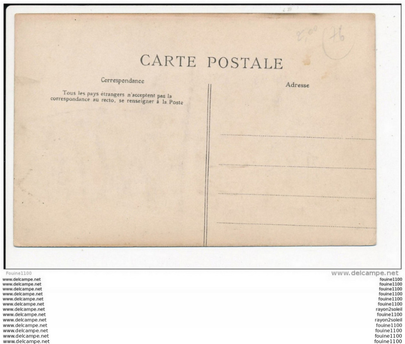Carte D' AUFFAY Château Des Vastines  ( Recto Verso ) - Auffay