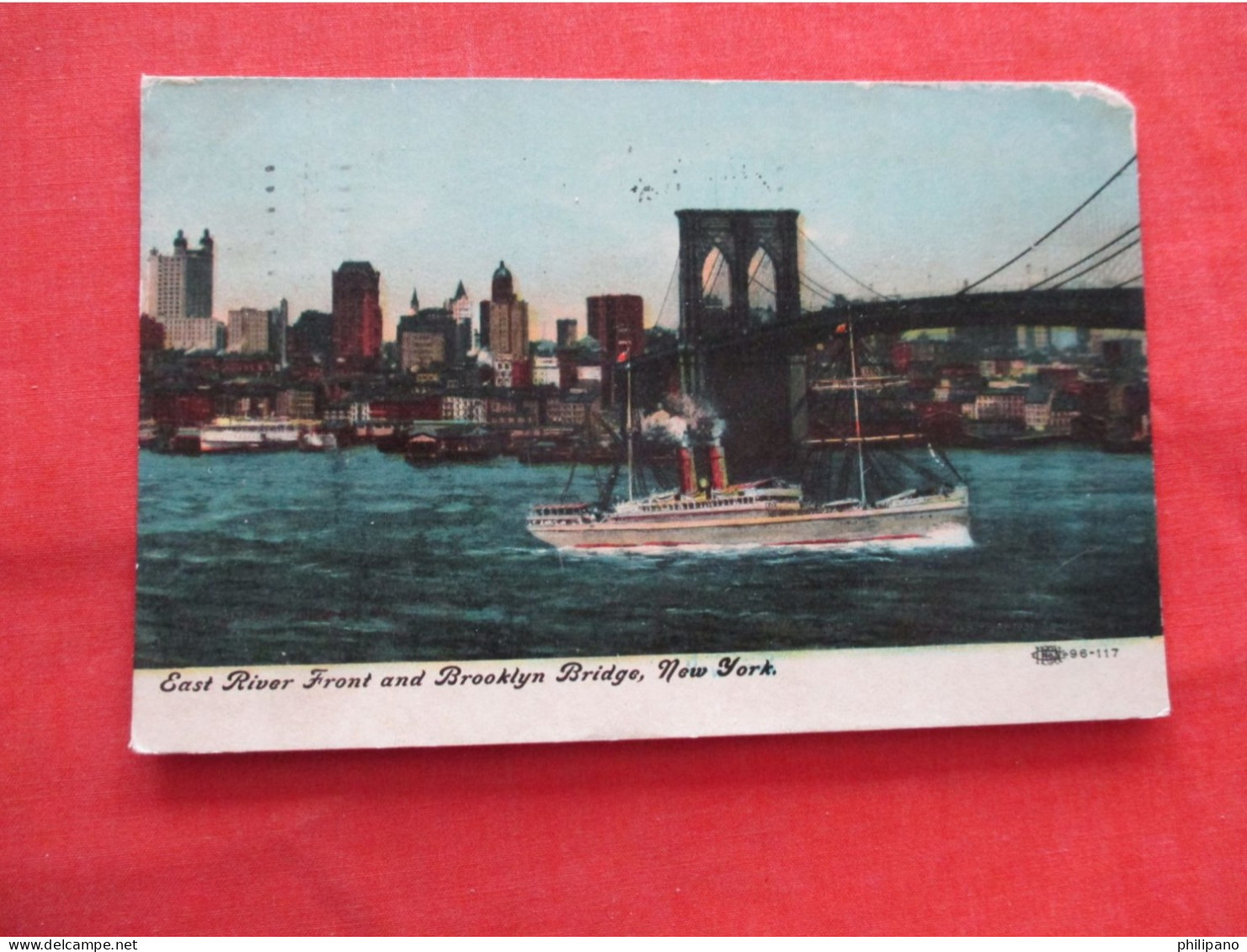 East River Front  & Brooklyn Bridge   - New York > New York City      Ref 6270 - Brooklyn