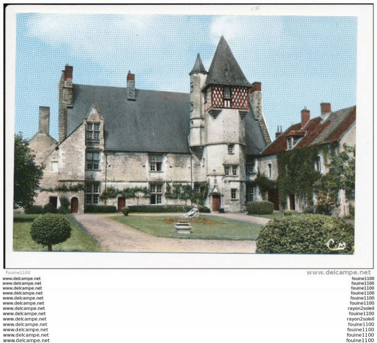 Carte ( Format 15 X 10 Cm ) De Guérigny Château Villemenant   ( Recto Verso ) - Guerigny