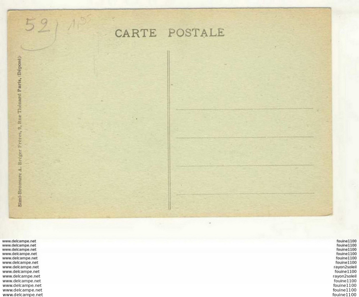 Carte De  Châteauvillain L' église  ( Recto Verso ) - Chateauvillain