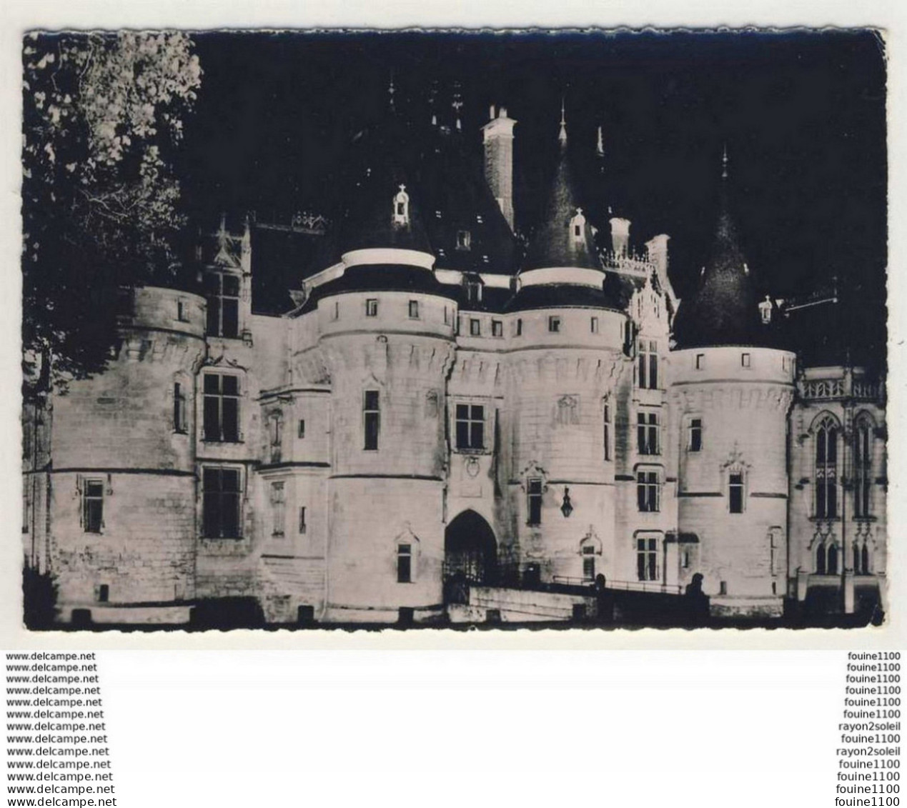 Carte De Vigny  Le Château ( Format 15 X 10,5 Cm )  ( Recto Verso ) - Vigny