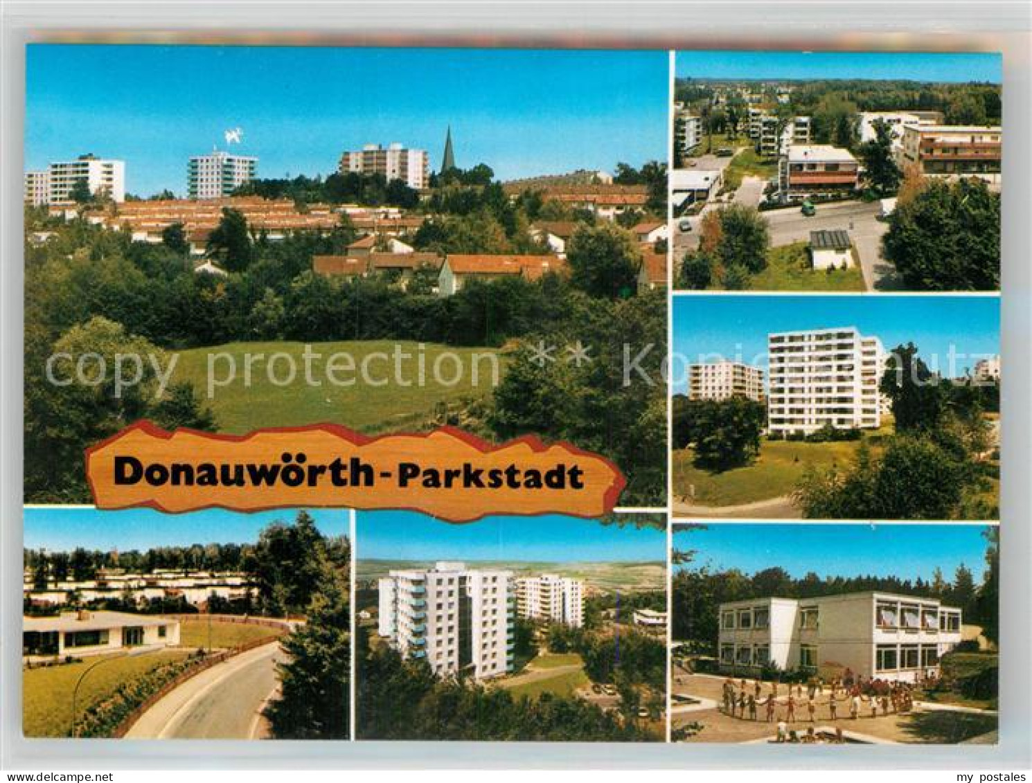 42955413 Donauwoerth Gesamtansicht Parkstadt Donauwoerth - Donauwoerth