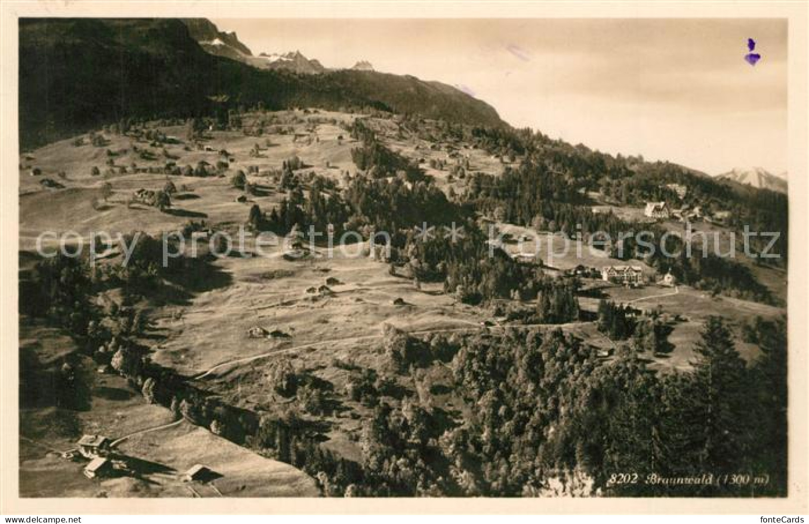 13299090 Braunwald GL Fliegeraufnahme Braunwald GL - Sonstige & Ohne Zuordnung