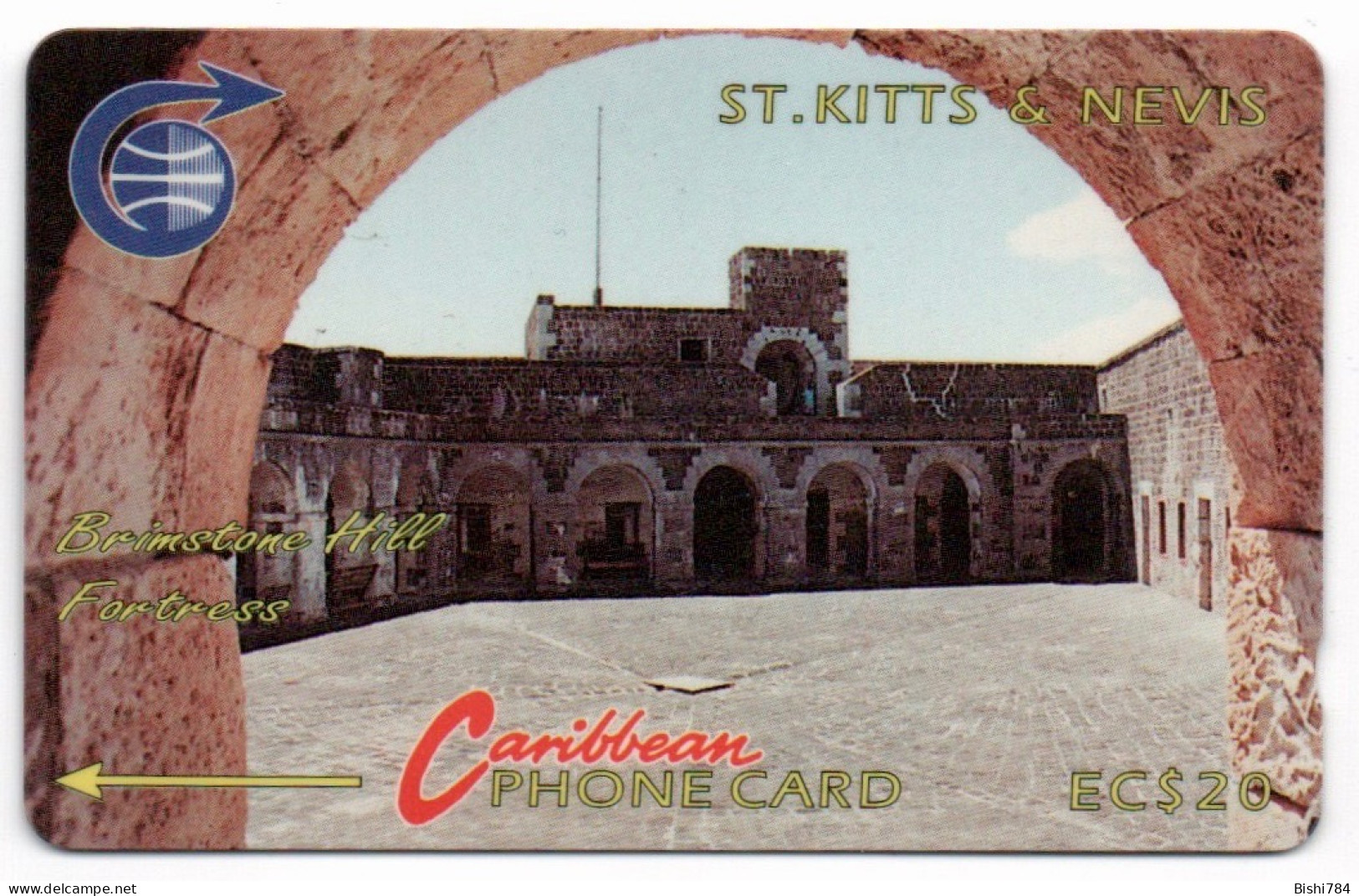 St. Kitts & Nevis - Brimstone Hill Fortress 2 - 3CSKB - Saint Kitts & Nevis