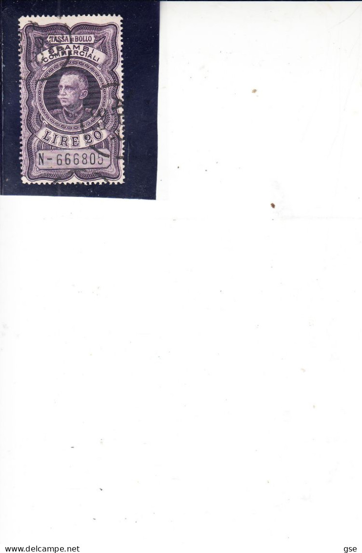 ITALIA  1929 -  Scambi Commerciali - Unificato 77° - V.E. - Revenue Stamps