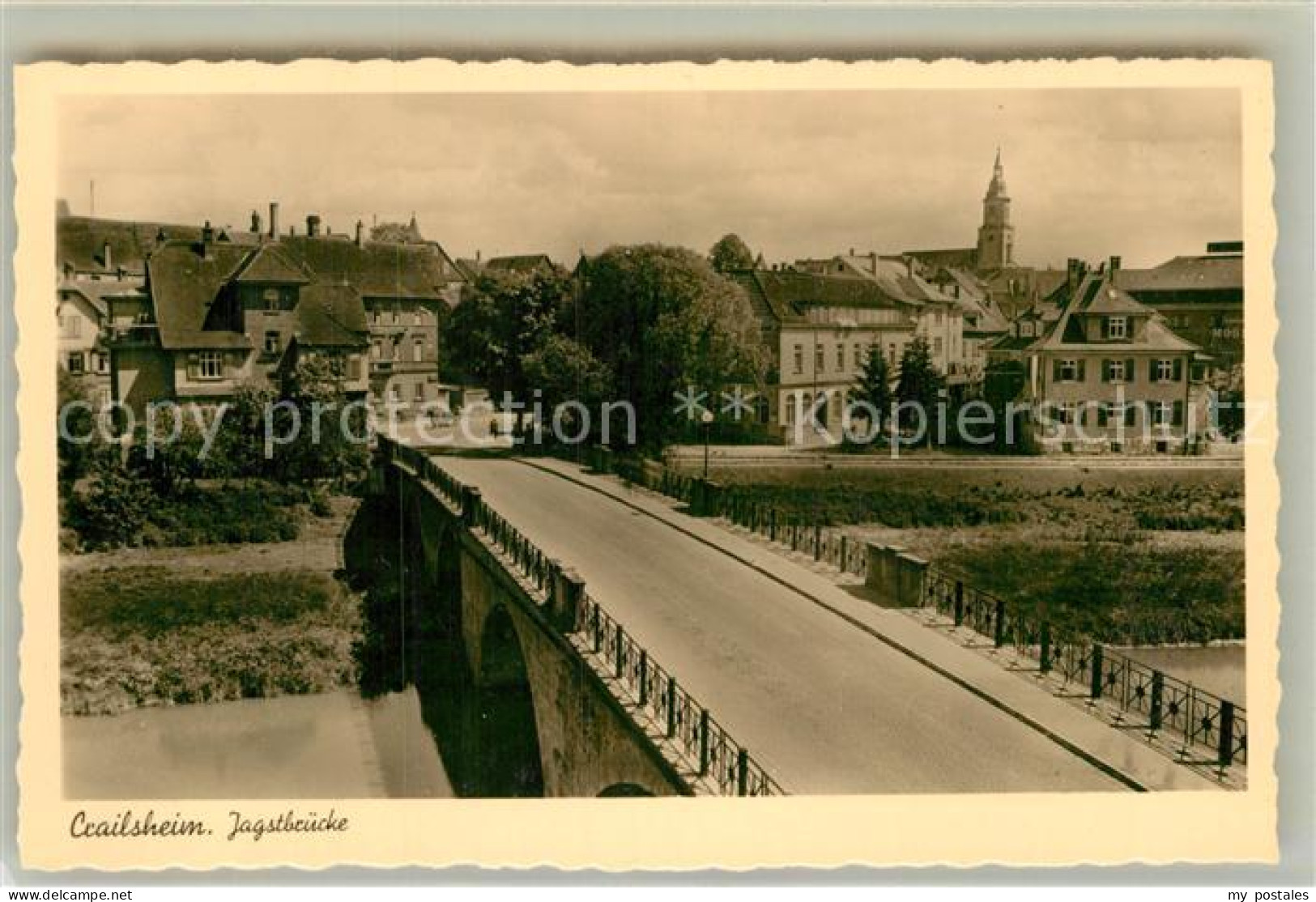 42952200 Crailsheim Jagstbruecke Crailsheim - Crailsheim