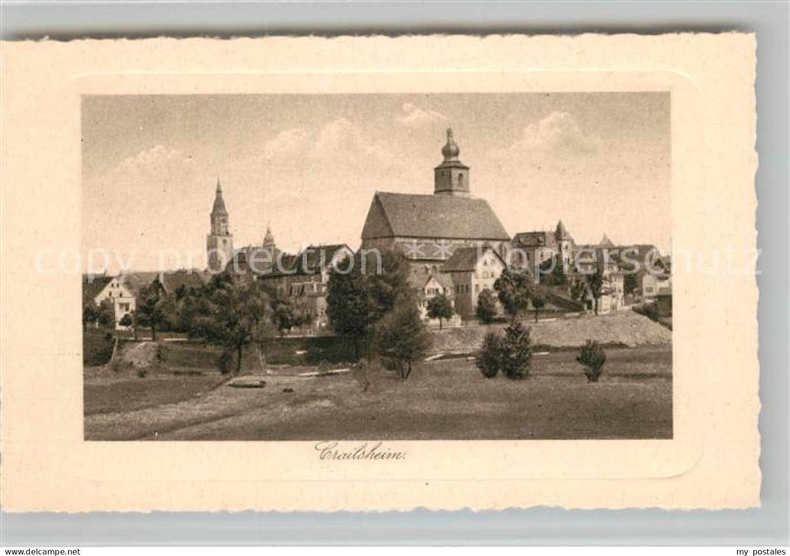 42951475 Crailsheim Teilansicht Kirche Crailsheim - Crailsheim