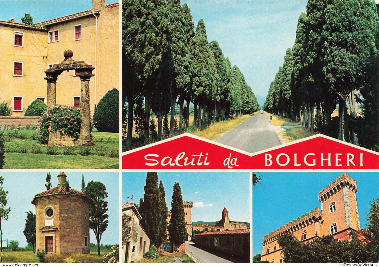 ITALIE - Bolgheri - Le Château De Tabiano - San Guido - Carte Postale Récente - Livorno