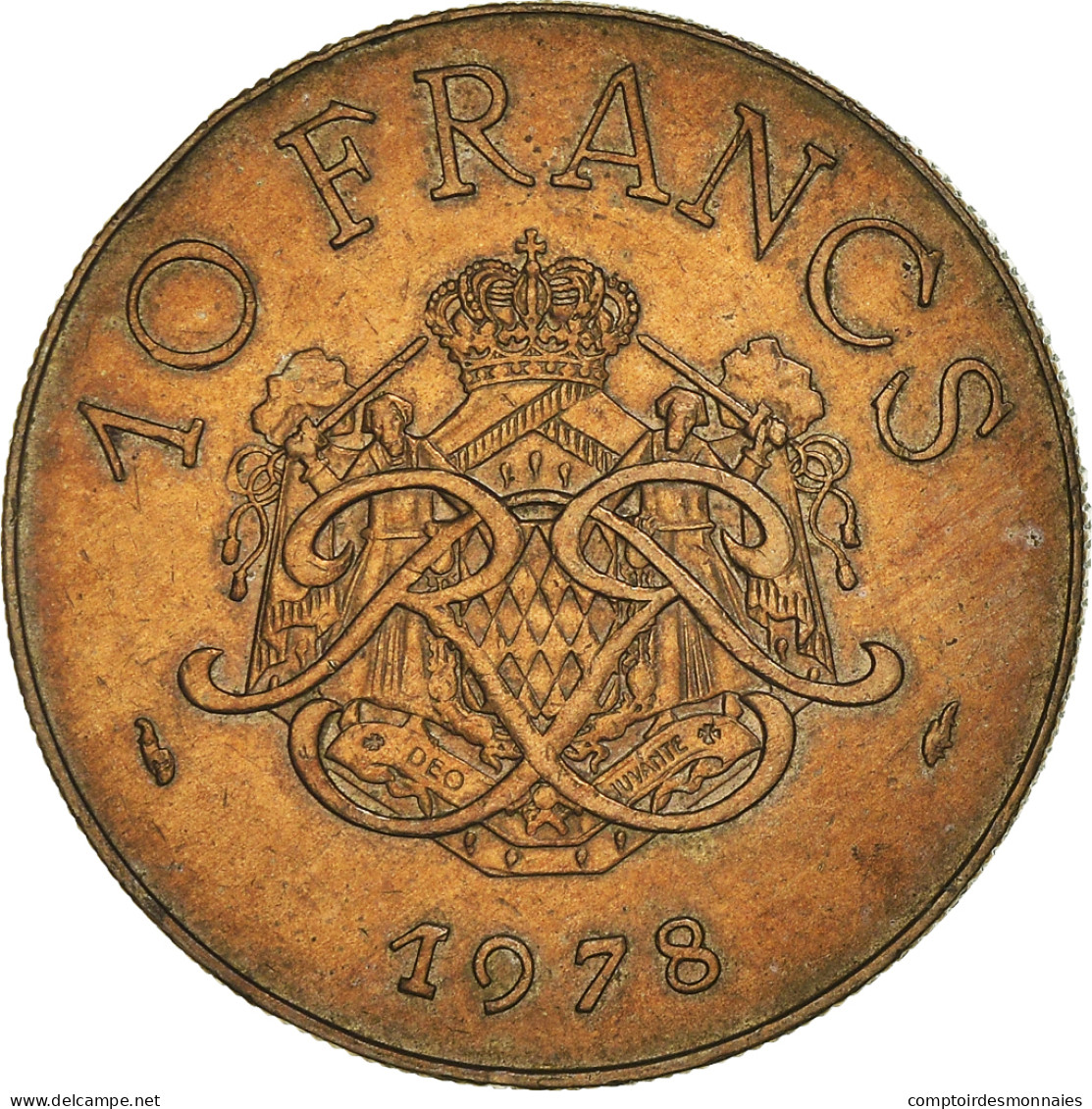 Monnaie, Monaco, Rainier III, 10 Francs, 1978, TTB, Copper-Nickel-Aluminum - 1960-2001 Francos Nuevos