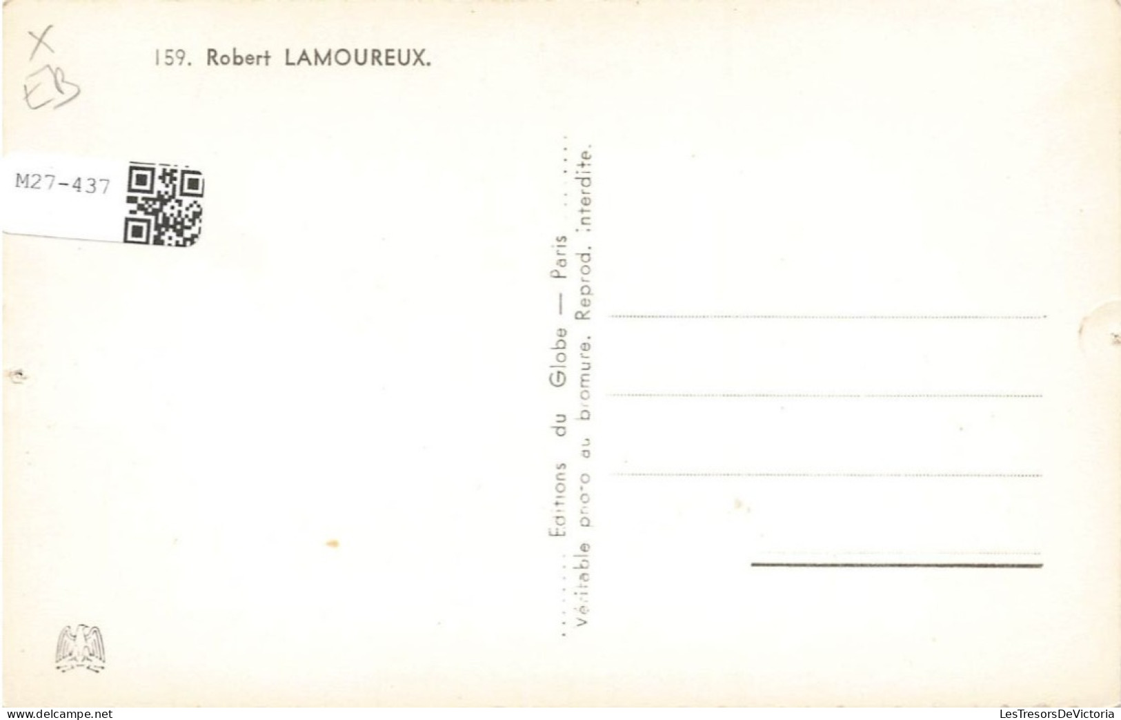 CELEBRITE - Robert Lamoureux - Acteur - Carte Postale - Schriftsteller