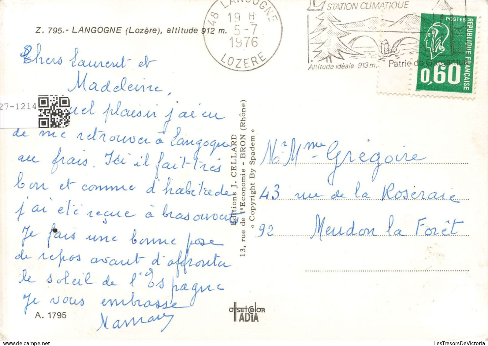 FRANCE - Langogne - Multi-vues - Carte Postale Récente - Langogne