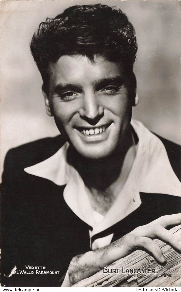 CELEBRITE - Burt Lancaster - Acteur Américain - Vedette Wallis Paramount - Carte Postale - Sonstige & Ohne Zuordnung