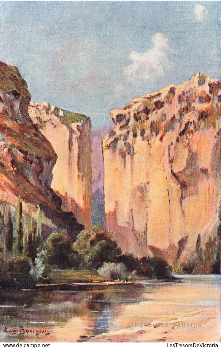 PEINTURES & TABLEAUX - Tarn - Cirque Des Baumes - Carte Postale Ancienne - Malerei & Gemälde