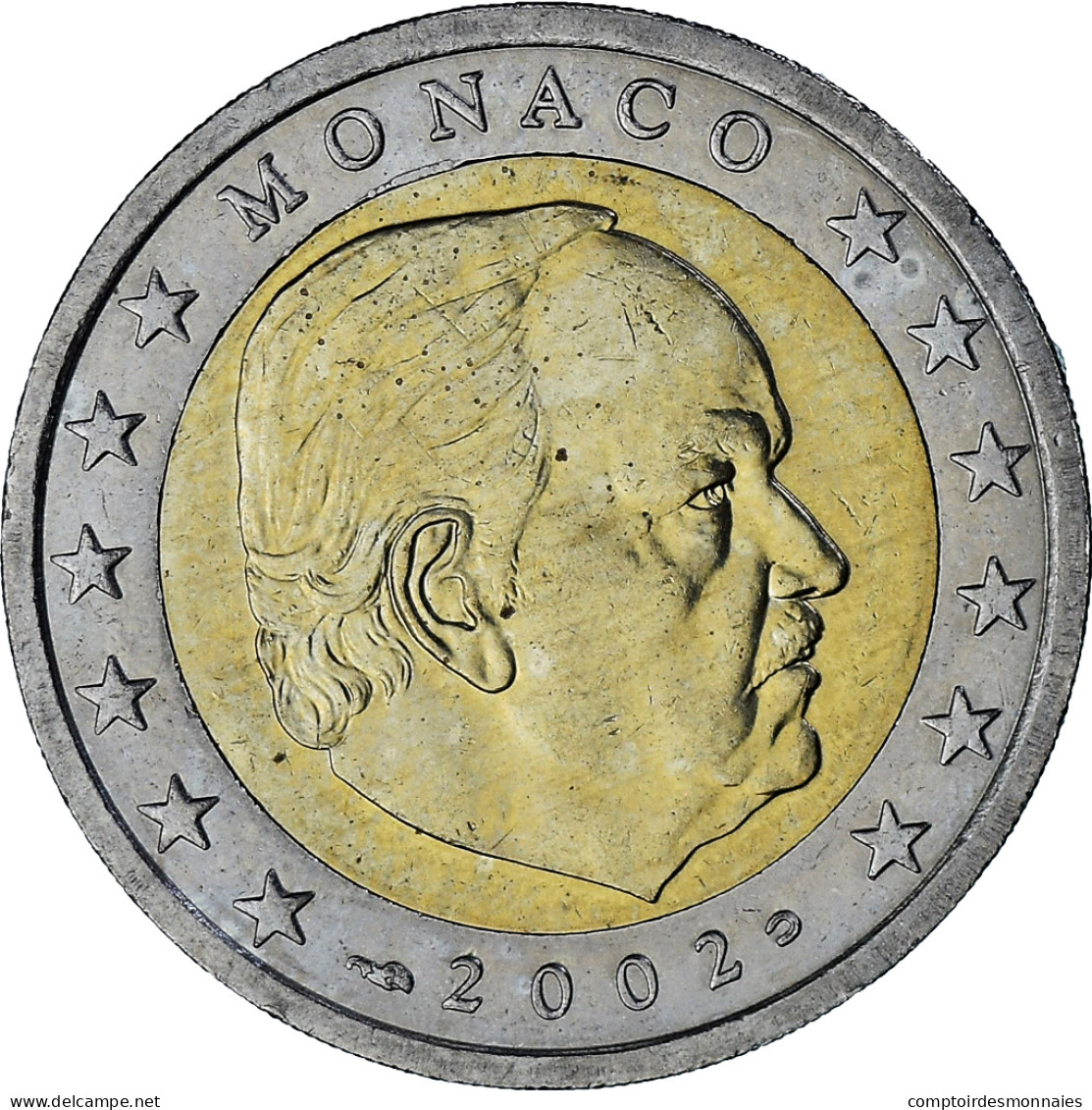 Monaco, Rainier III, 2 Euro, 2002, Paris, SUP, Bimétallique, Gadoury:MC179 - Monaco