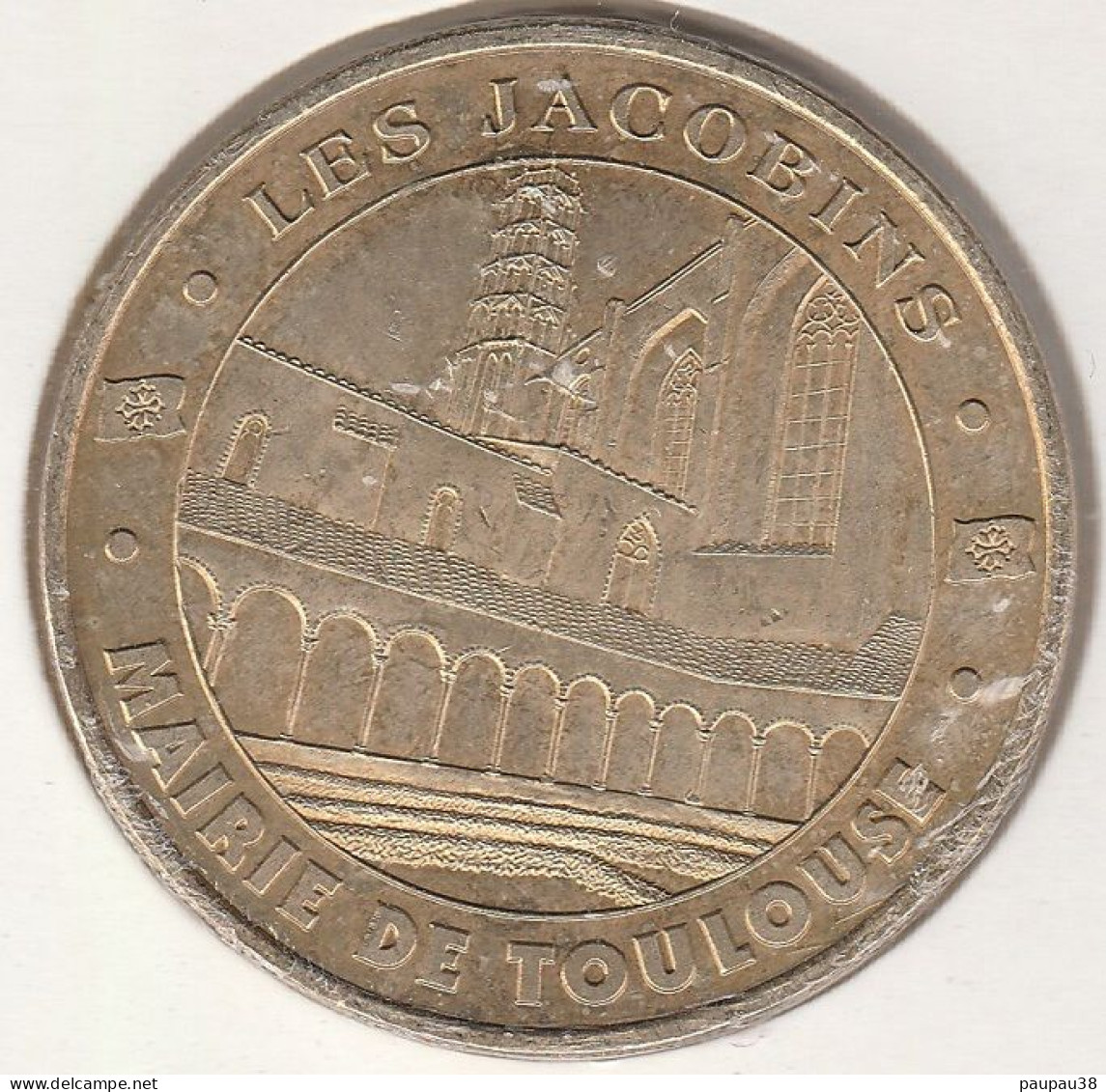 MONNAIE DE PARIS 2001 - 31 TOULOUSE Cloître Des Jacobins - 2001