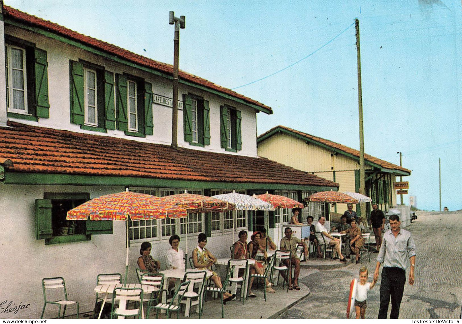 FRANCE - Saint Girons Plage - Hôtel Campet - Carte Postale Récente - Altri & Non Classificati