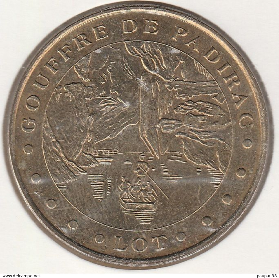 MONNAIE DE PARIS 2001 - 46 PADIRAC Gouffre De Padirac - 2001