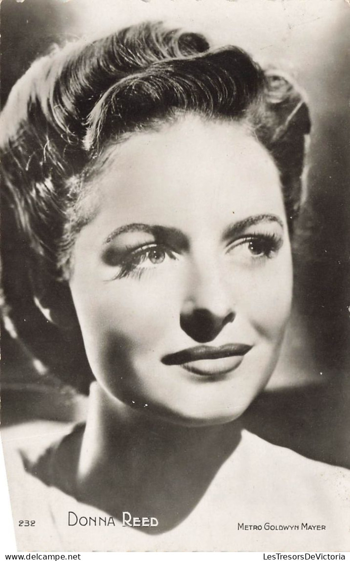 CELEBRITE - Donna Reed - Actrice Américaine - Metro Goldwyn Mayer - Carte Postale Ancienne - Mujeres Famosas