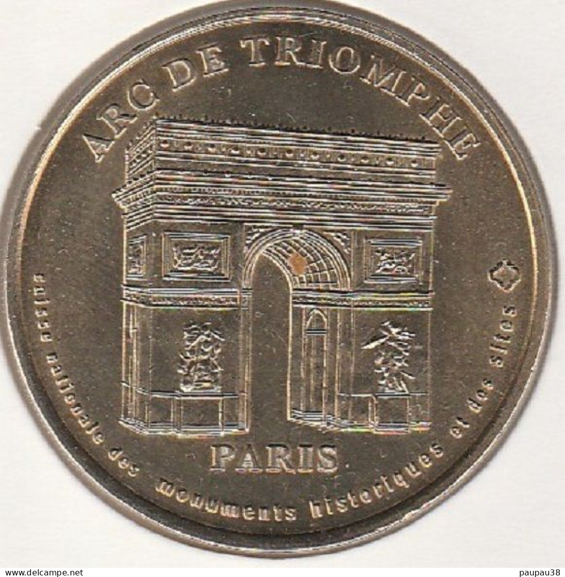 MONNAIE DE PARIS 2000 - 75 PARIS Arc De Triomphe - CNMHS - 2000