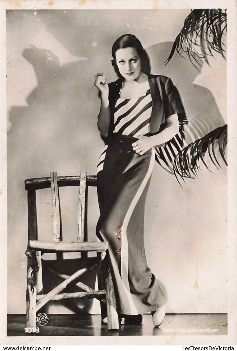 CELEBRITE - Joan Crawford - Actrice Et Productrice Américaine - Carte Postale Ancienne - Famous Ladies