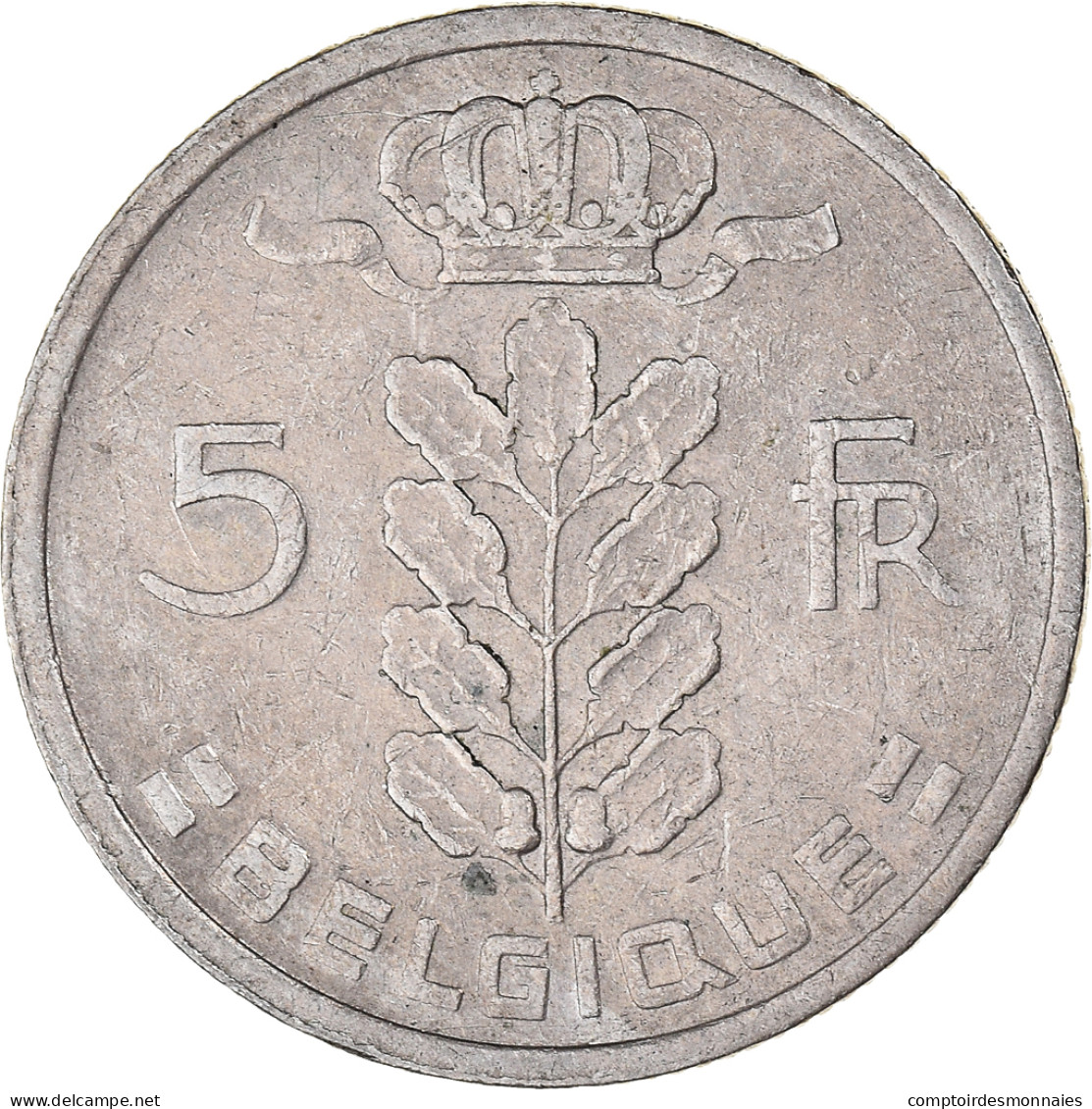 Monnaie, Belgique, 5 Francs, 5 Frank, 1970, TTB, Cupro-nickel, KM:134.1 - 5 Frank