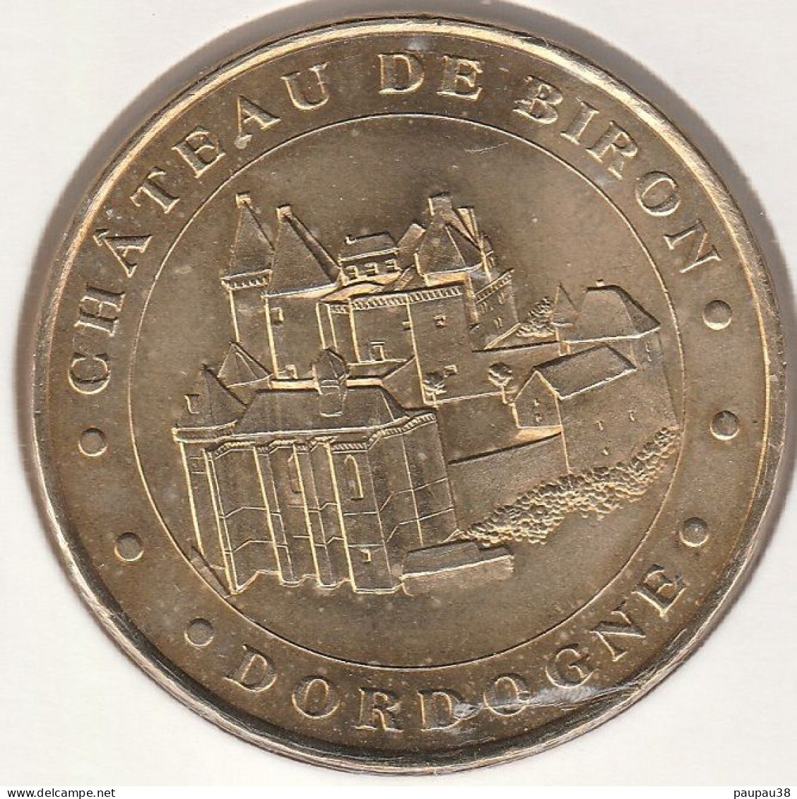 MONNAIE DE PARIS 1999 - 24 BIRON Château De Biron - Autres & Non Classés