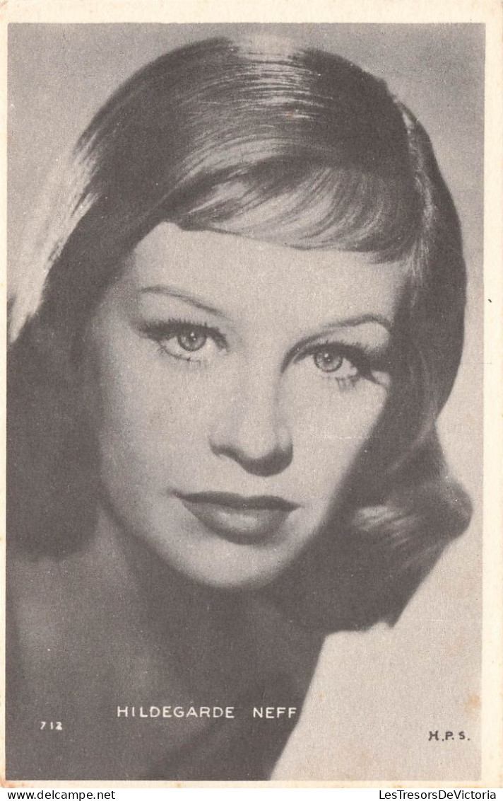 CELEBRITE - Hildegard Knef - Actrice - Carte Postale Ancienne - Mujeres Famosas