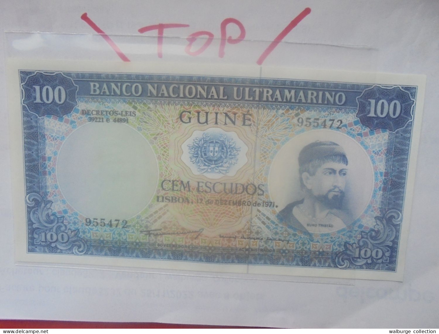 GUINEE (PORTUGAISE) 100 ESCUDOS 1971 Neuf (B.31) - Guinee