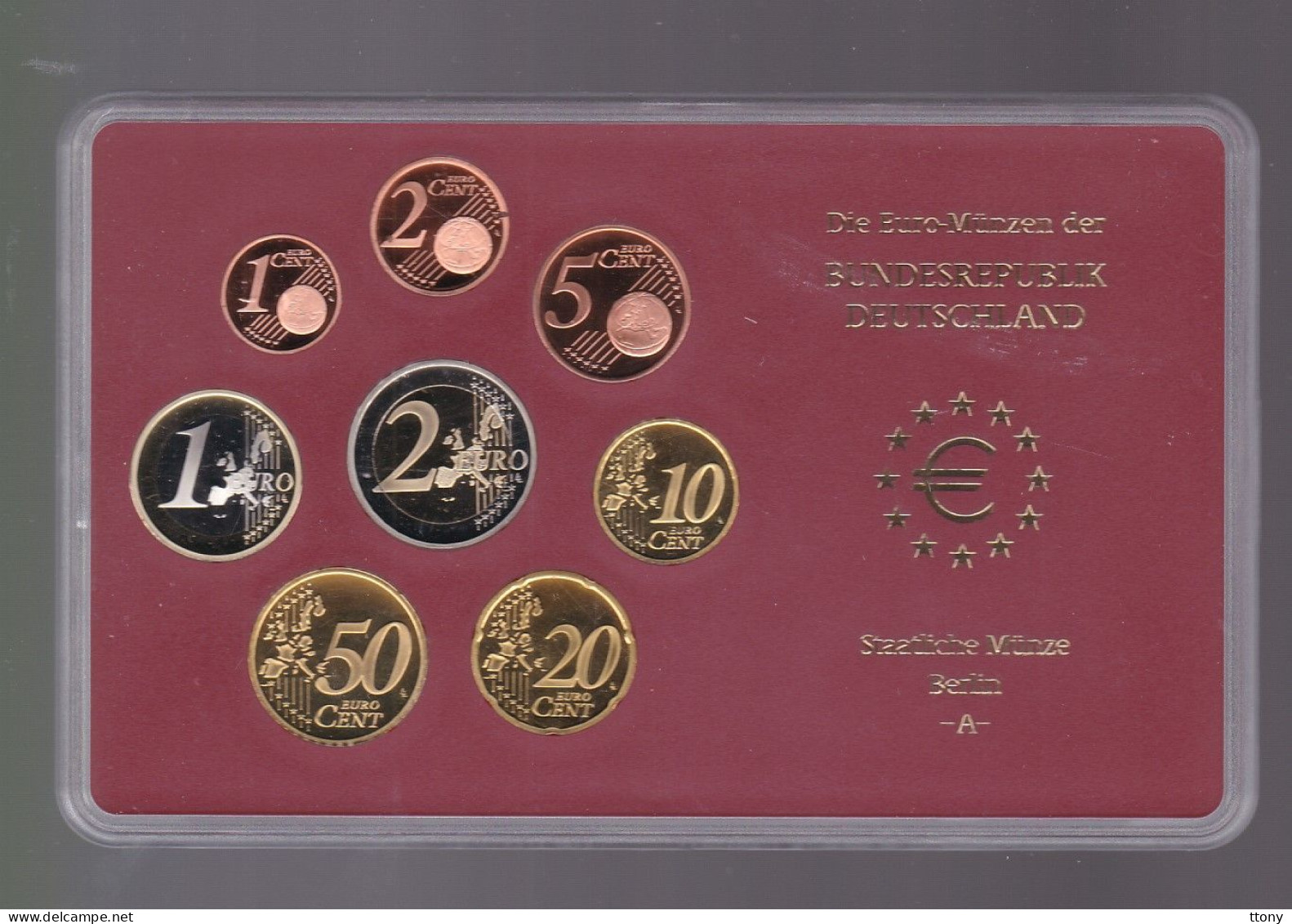 8 Pièces  Euro -Munzen   Année 2003   Bundesrepublik EURO - Ongebruikte Sets & Proefsets