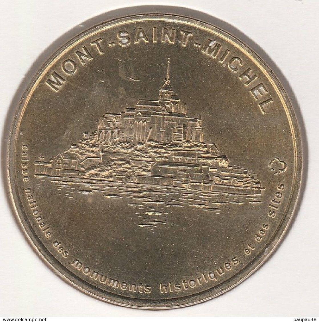 MONNAIE DE PARIS 1998 - 50 LE MONT-SAINT-MICHEL Abbaye Du Mont Saint-Michel - CNMHS - Autres & Non Classés