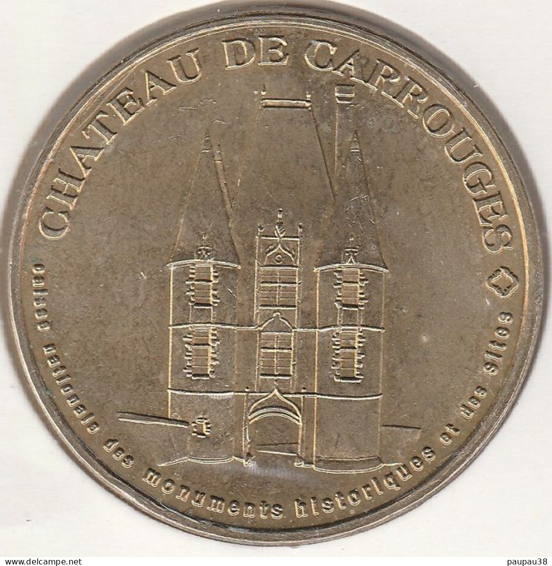 MONNAIE DE PARIS 1998 - 61 CARROUGES Château De Carrouges - CNMHS - Sonstige & Ohne Zuordnung