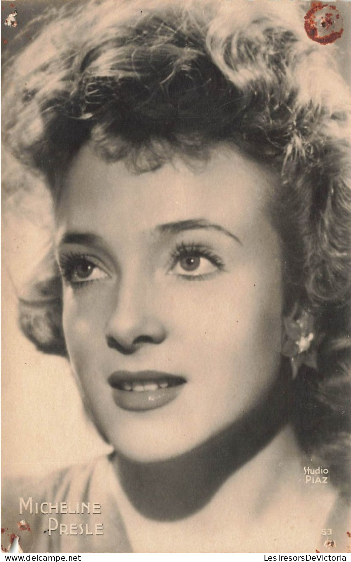 CELEBRITE - Micheline Presle - Actrice Française - Carte Postale Ancienne - Femmes Célèbres