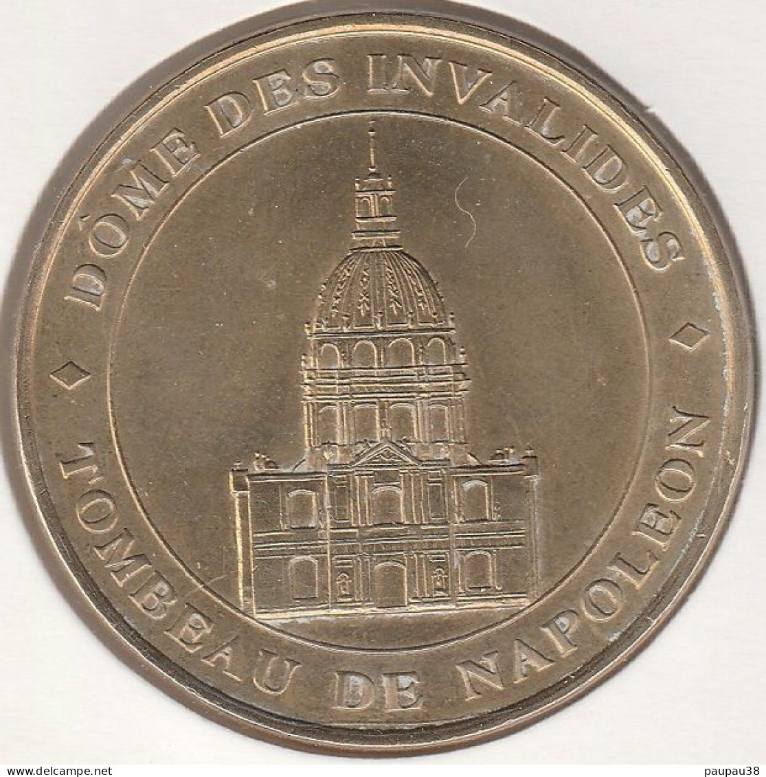 MONNAIE DE PARIS 1998 - 75 PARIS Dôme Des Invalides - Tombeau De Napoléon - Autres & Non Classés