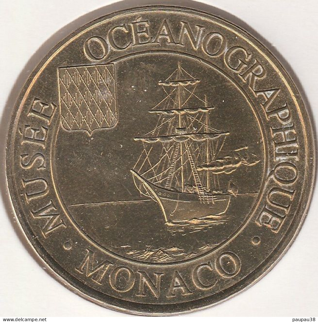 MONNAIE DE PARIS 1998 - MONACO Musée Océanographique De Monaco - Navire - Sonstige & Ohne Zuordnung