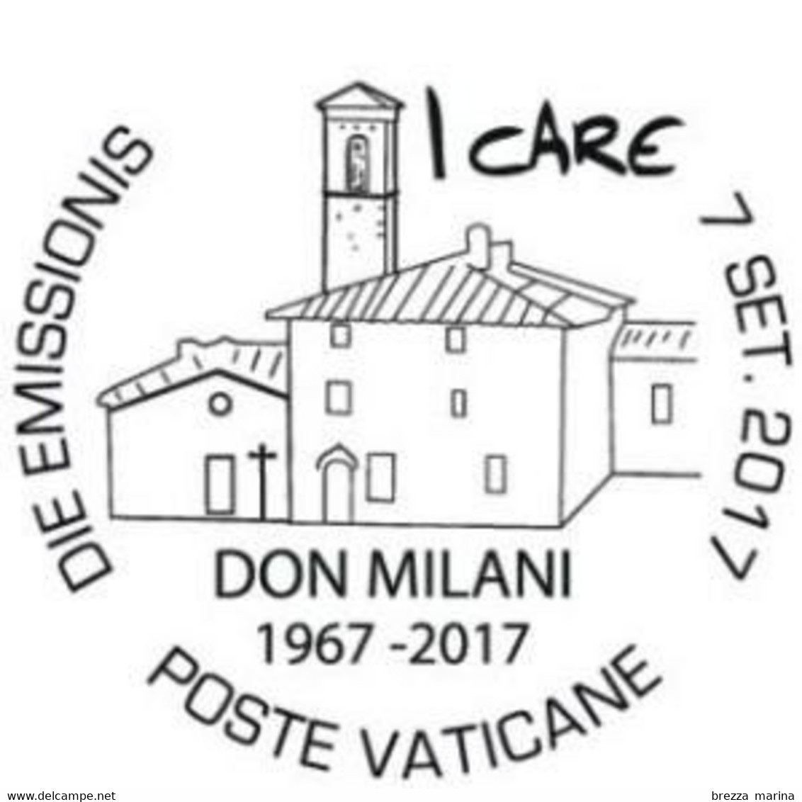 Nuovo - MNH - VATICANO - 2017 - 50° Anniversario Della Morte Di Don Lorenzo Milani - Barbiana - «I Care» - 0.95 - Neufs