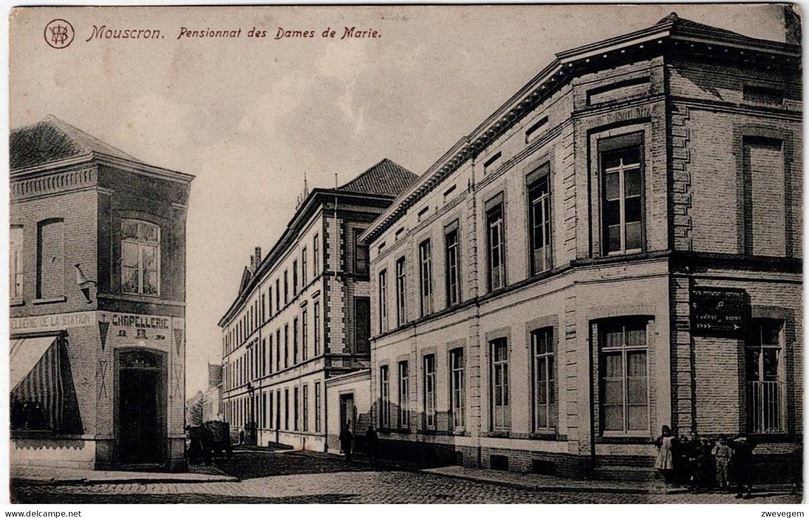 MOUSCRON - Pensionnat Des Dames De Marie. - Moeskroen