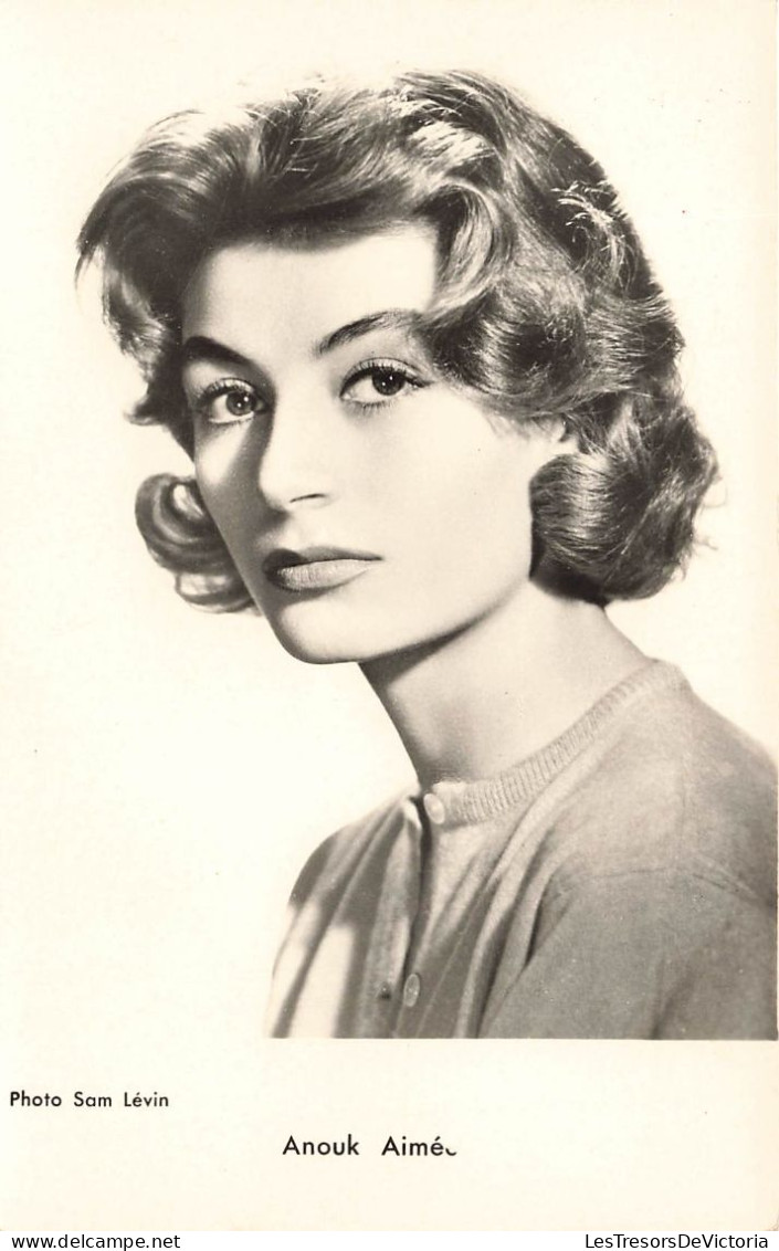 CELEBRITE - Anouk Aimée - Actrice Française - Carte Postale Ancienne - Mujeres Famosas