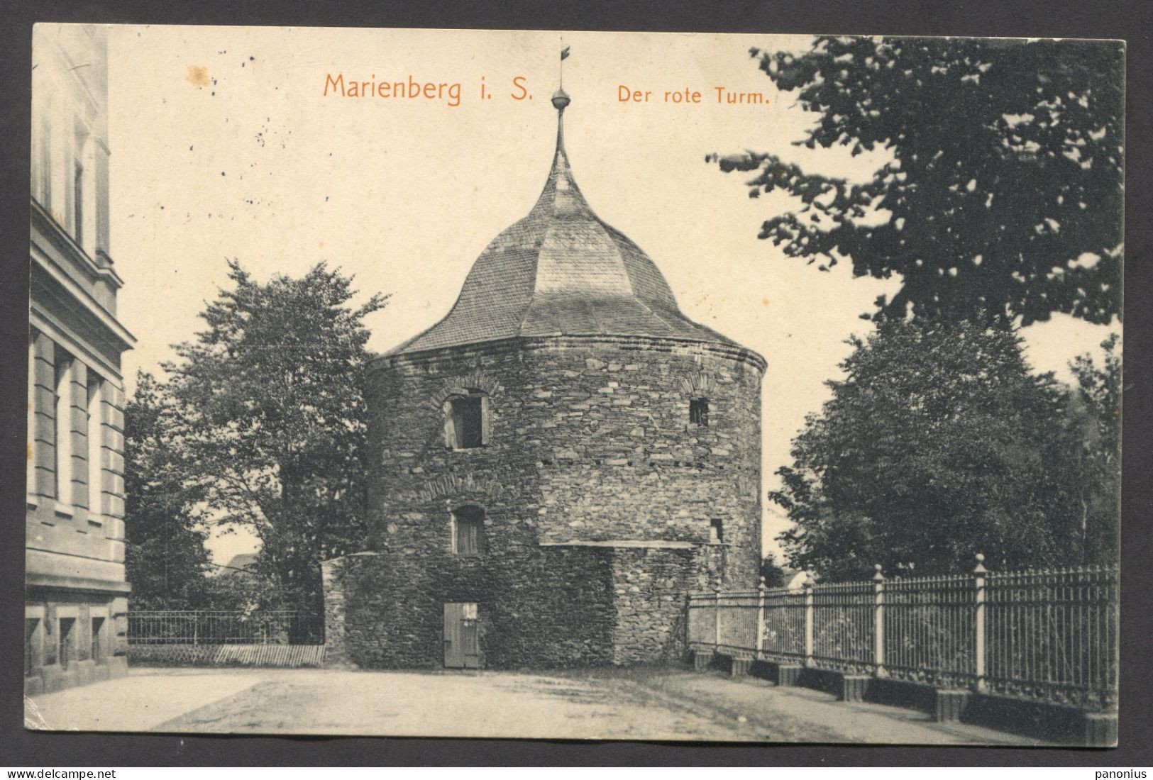 BAD MARIENBERG  GERMANY, FELDPOST WW1, Year 1915 - Bad Marienberg