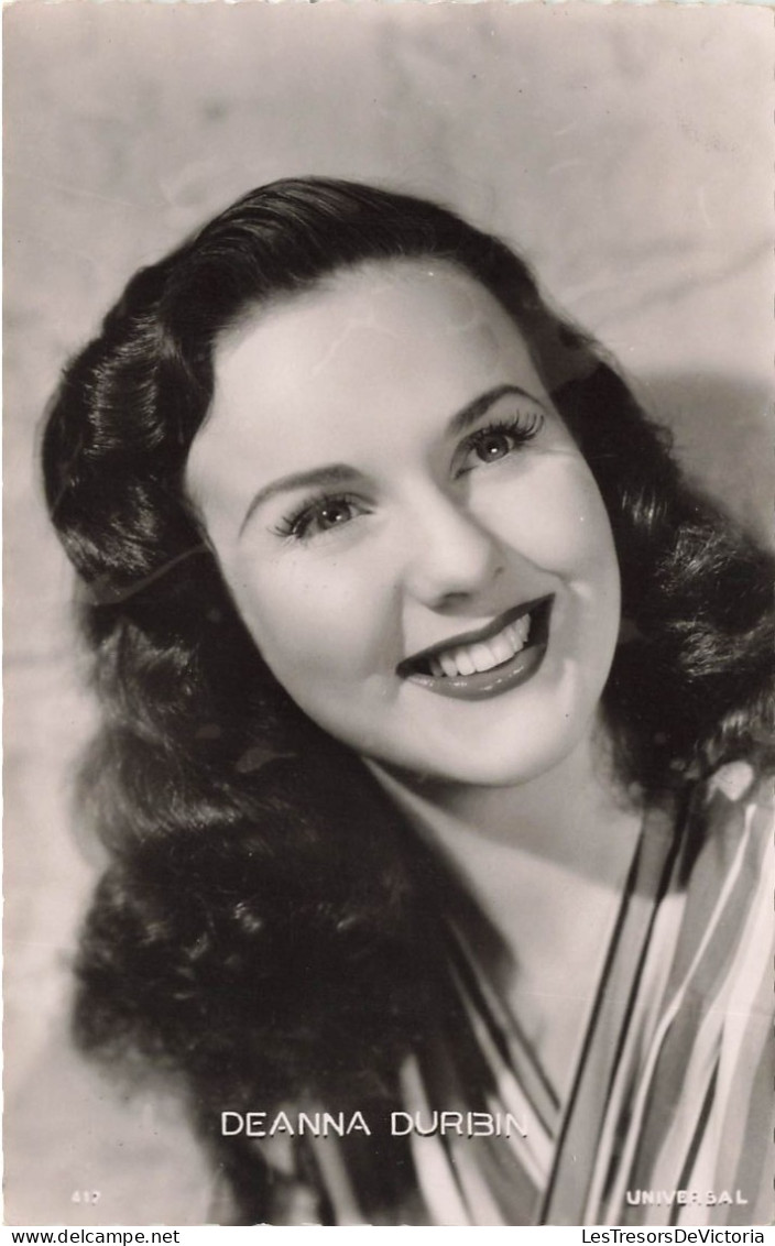 CELEBRITE - Deanna Durbin - Actrice Et Chanteuse - Carte Postale Ancienne - Mujeres Famosas