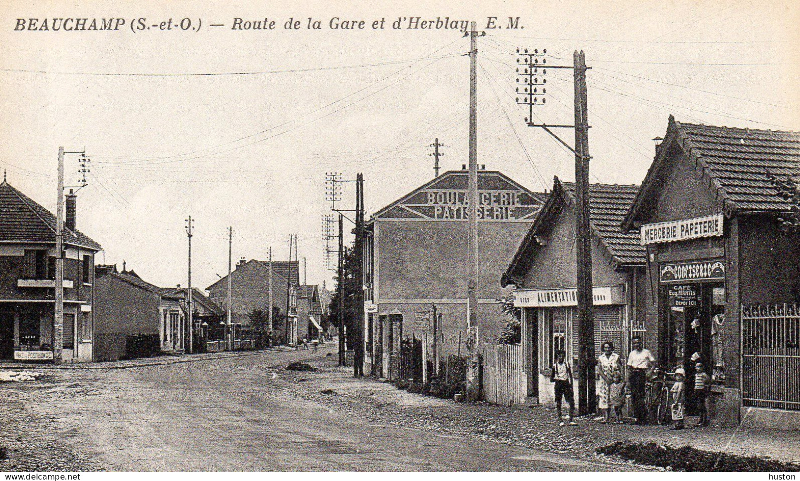 BEAUCHAMP - Route De La Gare - Animée - Beauchamp