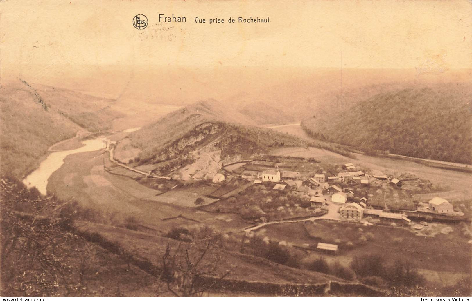 BELGIQUE - Frahan - Vue Prise De Rochehaut - Carte Postale Ancienne - Bouillon