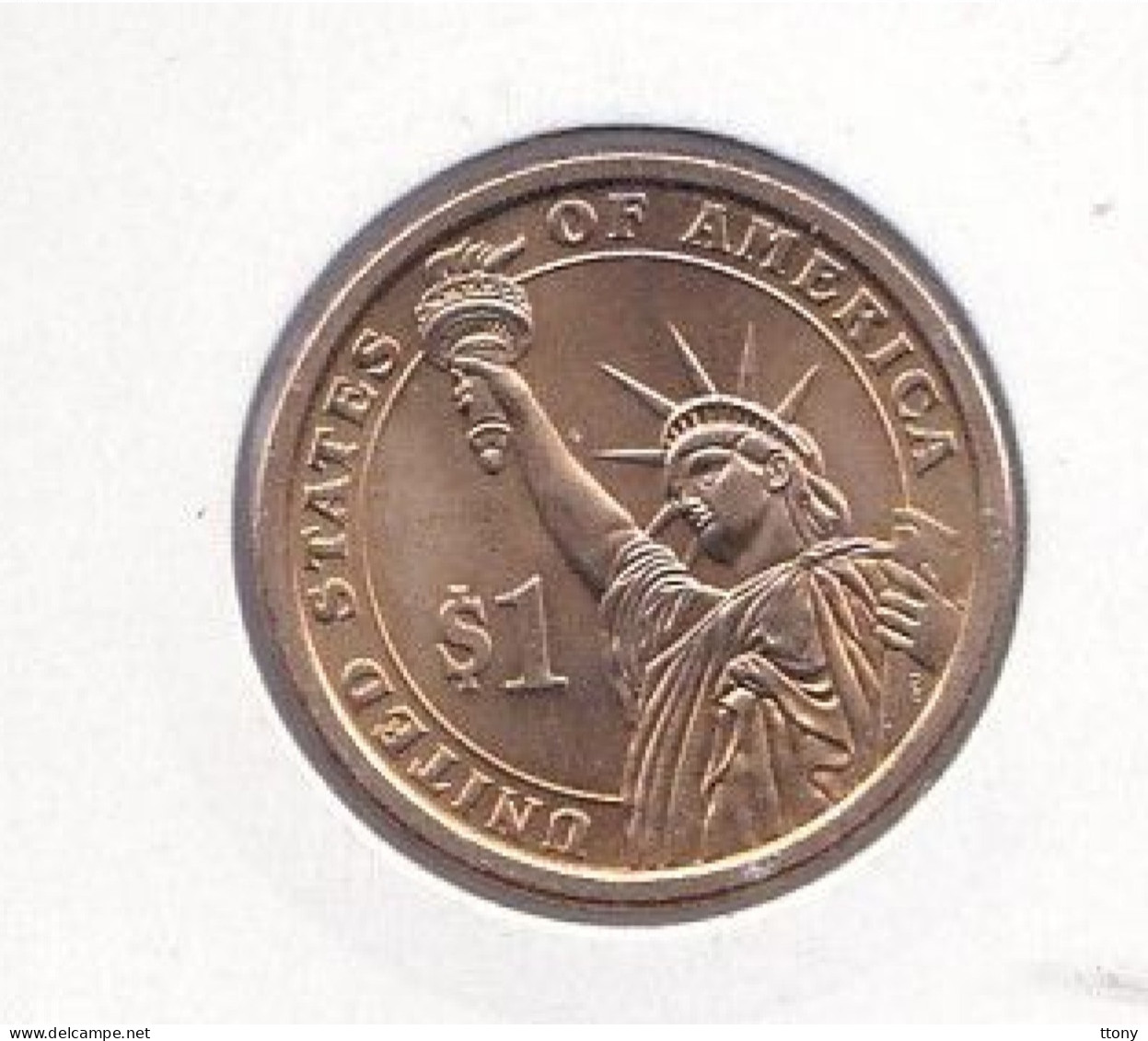 Monnaie, États-Unis, James Buchanan, Dollar, 2010 - 2007-…: Presidents