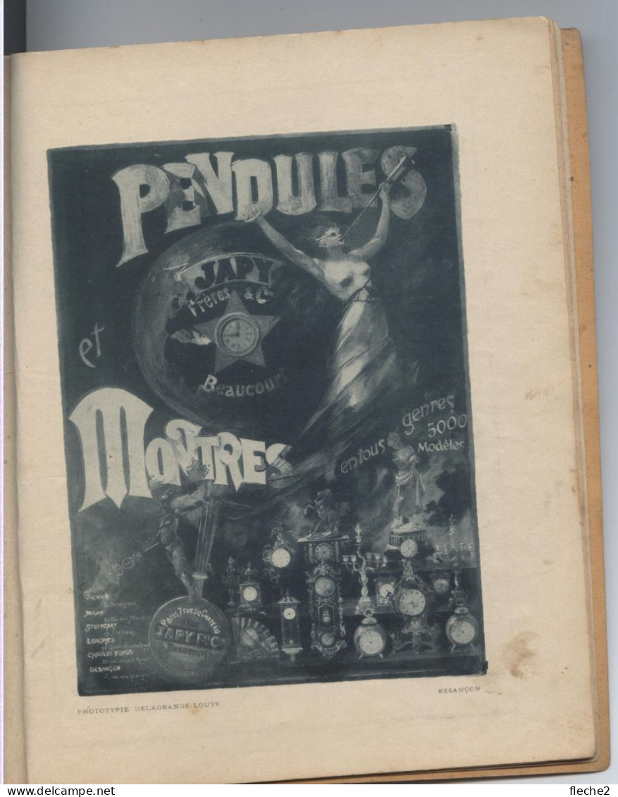 MONTBELIARD ALMANACH Des BONNES GENS DuPAYS De.......1894 - Franche-Comté
