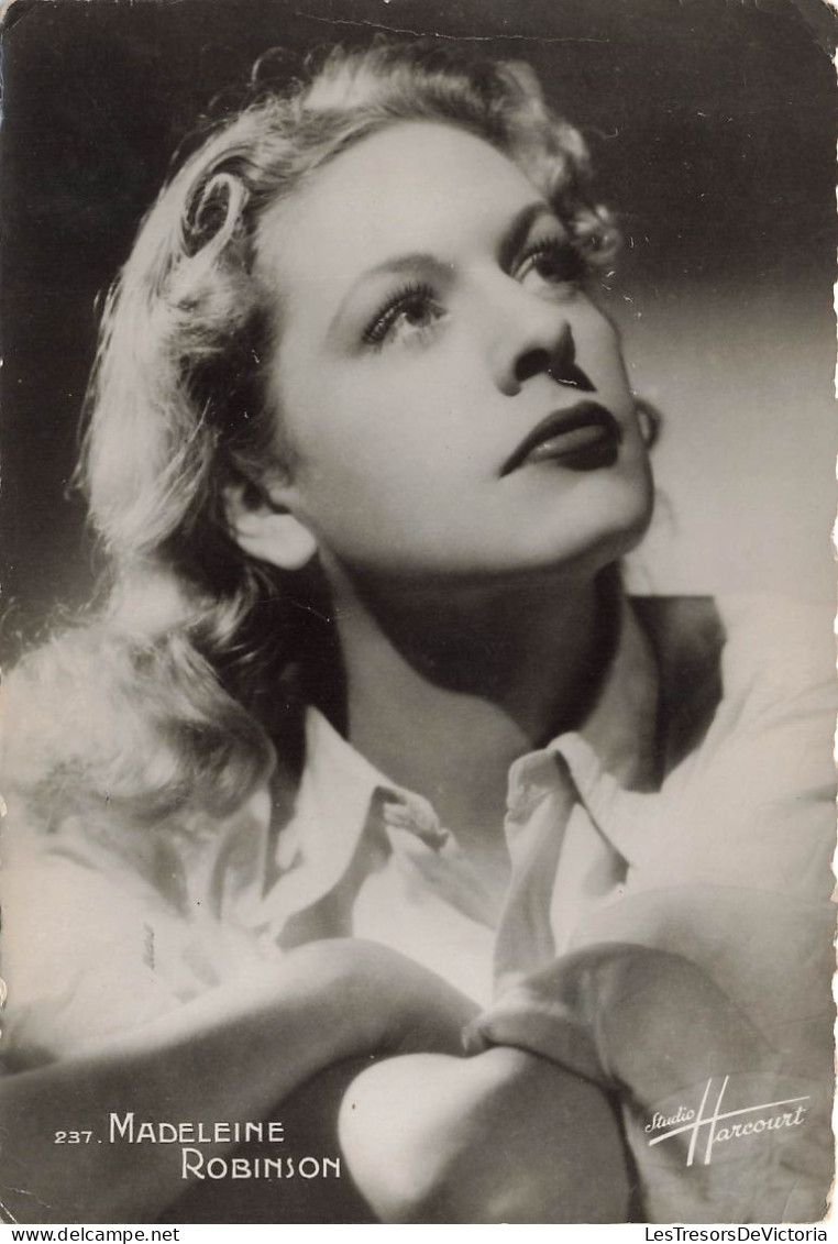 CELEBRITE -  Madeleine Robinson - Actrice - Carte Postale Ancienne - Femmes Célèbres