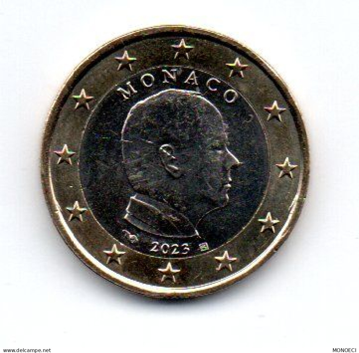 MONACO -- Monégasque -- Pièce De 1 Euro - 2023 - Monaco