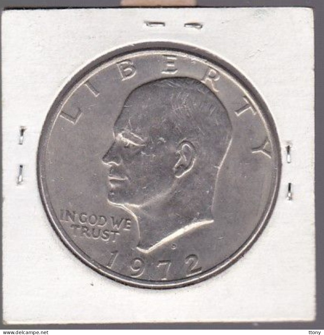 Pièce De Monnaie. Etats Unis. One Dollar. Eisenhower. 1972 D - 1971-1978: Eisenhower