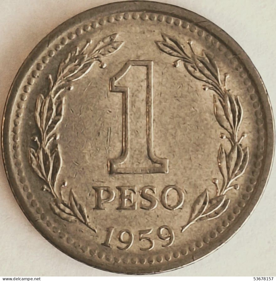 Argentina - Peso 1959, KM# 57 (#2745) - Argentine