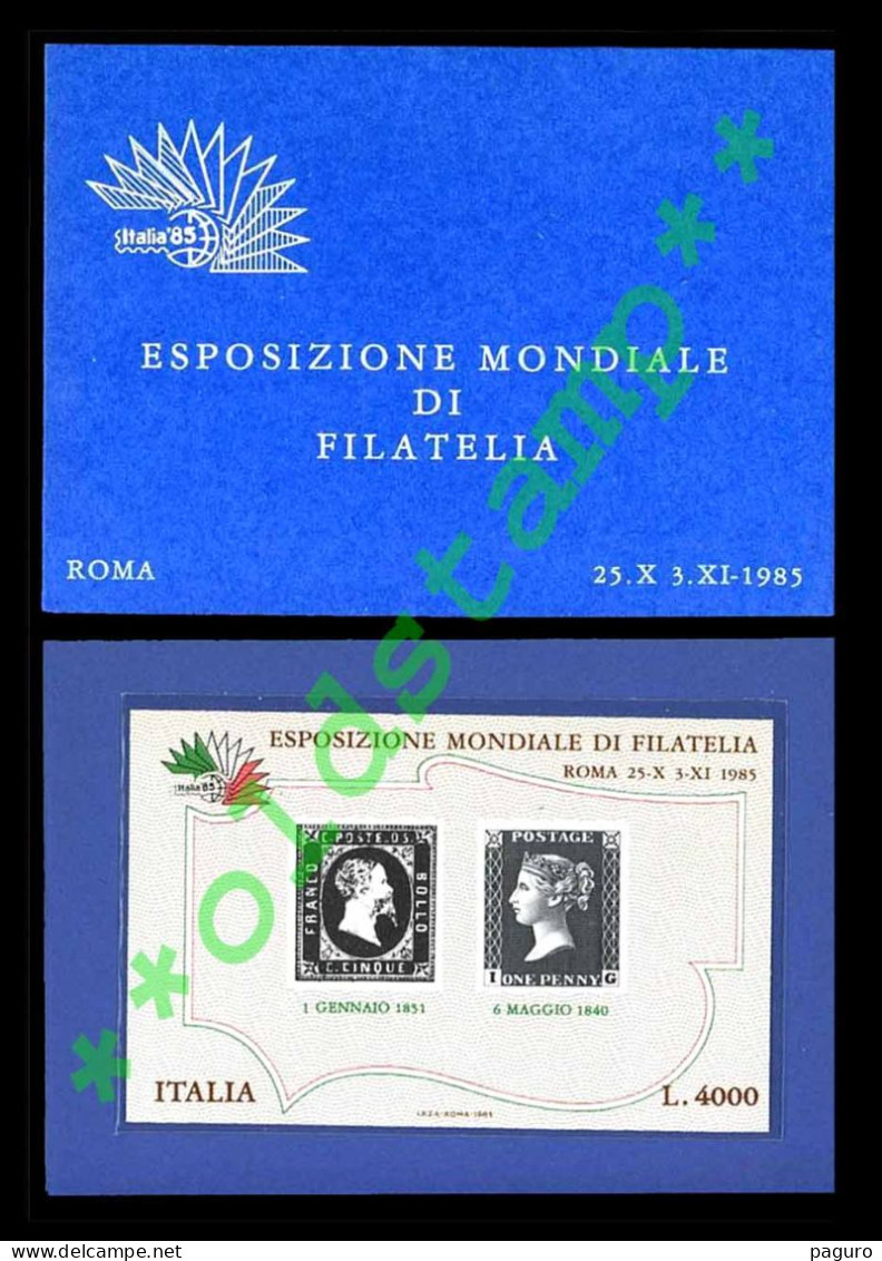 ITALIA 1985 Libretto Carnet Foglietto Expo Lire 4000 Integro MNH ** Libretti - Carnets