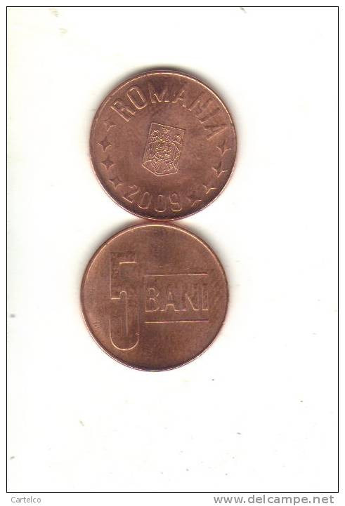 Romania 5 Bani 2009 , Unc - Roumanie